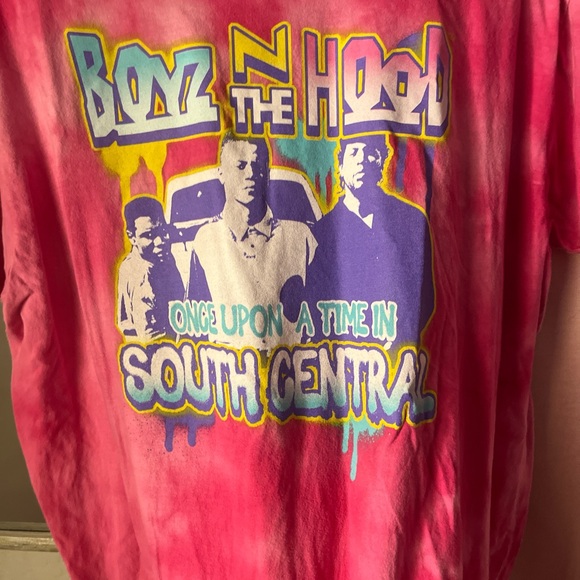 Pink Boys N the Hood T shirt. Size large. - Picture 2 of 4